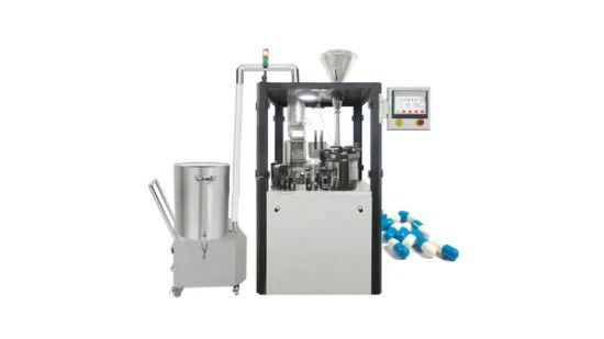 Μηχανή πλήρωσης κάψουλας 220V μεγέθους 3 5.5kw με πιστοποίηση GMP CE