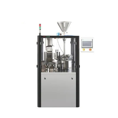 Μηχανή πλήρωσης κάψουλας 220V μεγέθους 3 5.5kw με πιστοποίηση GMP CE