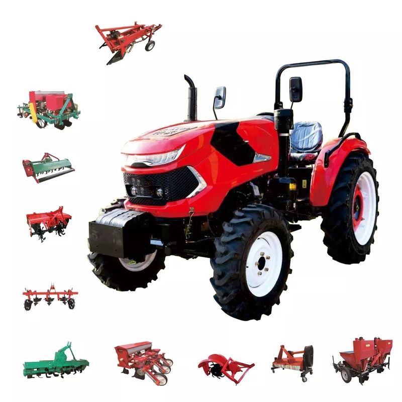 Τρακτέρ τροχών για γεωργία 2500 KG βαριά γεωργική μηχανή πιστοποιημένη CE