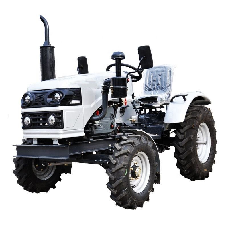 Τρακτέρ 2WD αγροτικής παραγωγής 12-24hp με ζώνη κίνησης 4 ροών με ψύξη νερού κινητήρας ντίζελ