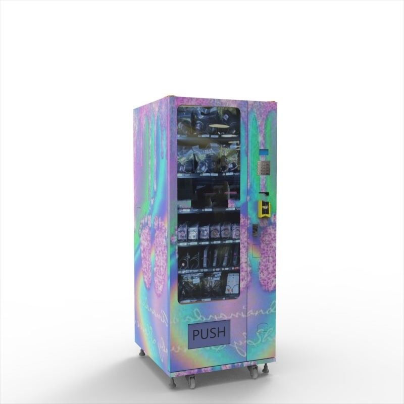 Πολυλειτουργικό μηχάνημα πωλήσεων προϊόντων ομορφιάς 150W Απόδοση μετρητά πληρωμή πιστωτικής κάρτας