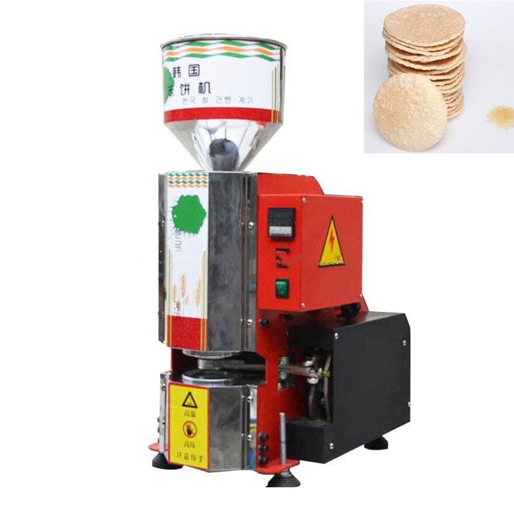 Μηχανή κατασκευής κέικ ρυζιού Κορέας / Snack Food Crispy Thin Rice Cake Making Machine