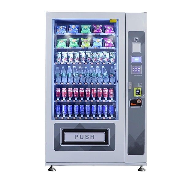Μηχανή πώλησης ψυχρών ποτών 220V 50HZ με προσαρμοσμένο χρωματικό αυτοκόλλητο ζωγραφικής εντός της τάσης